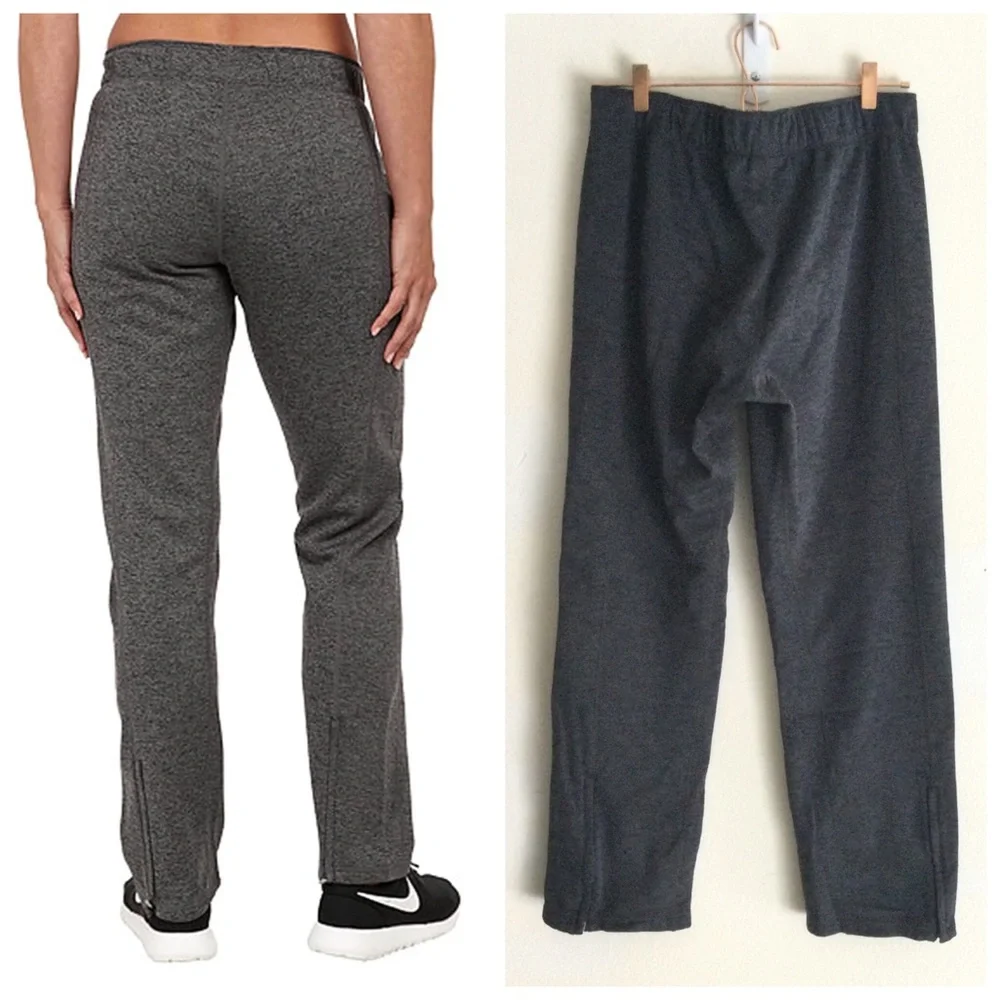 NIKE Women’s Therma All Time Training Pants Gray Sz Medium
